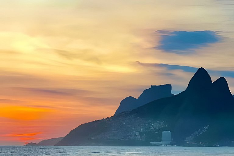 Varanda pé na areia Arpoador