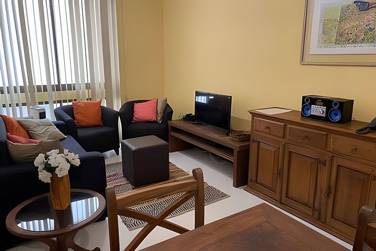 Ipanema Flat 2 qtos gar. serv. piscina fte metrô
