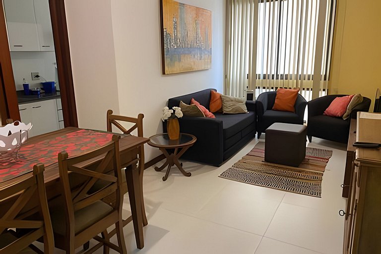 Ipanema Flat 2 qtos gar. serv. piscina fte metrô