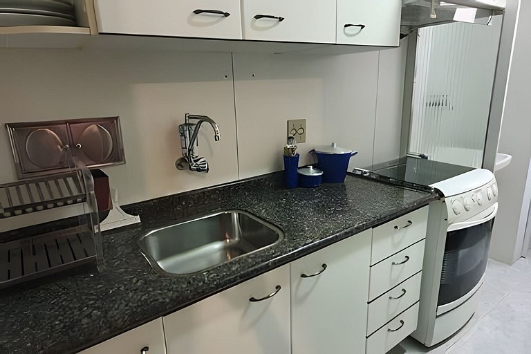 Ipanema Flat 2 qtos gar. serv. piscina fte metrô