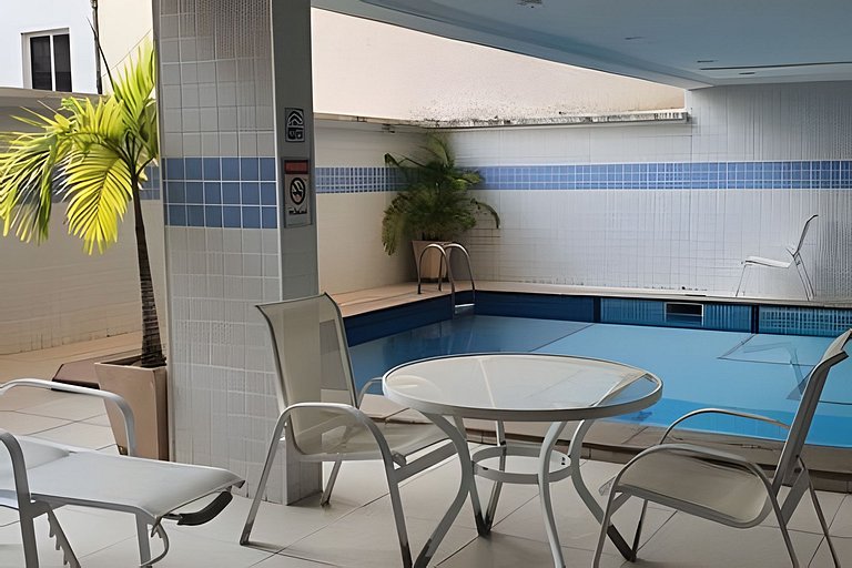 Ipanema Flat 2 qtos gar. serv. piscina fte metrô