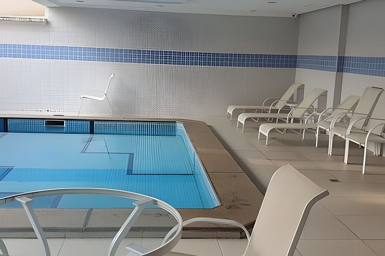 Ipanema Flat 2 qtos gar. serv. piscina fte metrô