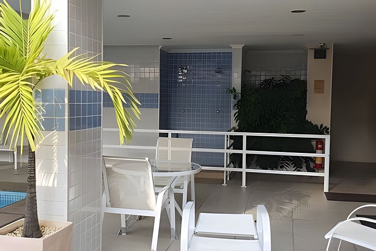 Ipanema Flat 2 qtos gar. serv. piscina fte metrô