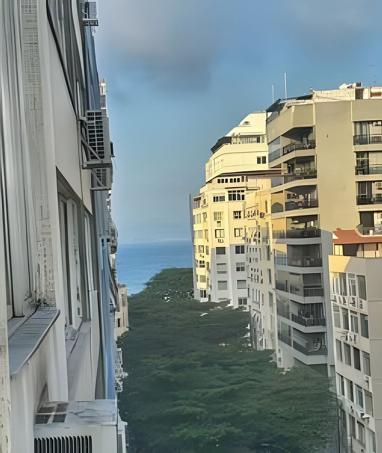 Ap 2 qtos Ipanema claro entre 3 praias c/ garagem