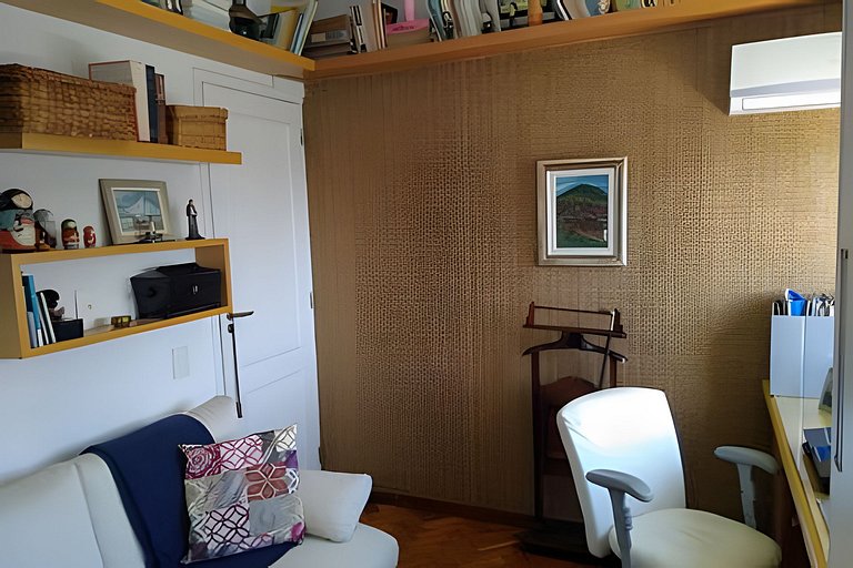 Lindo 2 quartos no Leblon com vista para o verde
