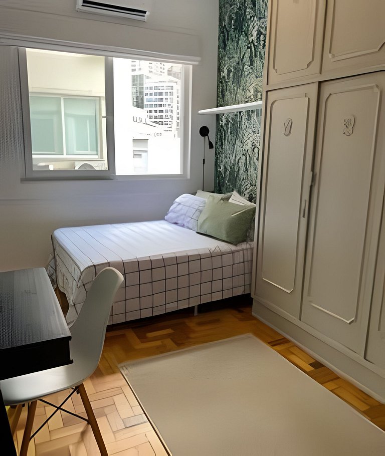 Baixo Leblon Charmoso 2 quartos  Lazer/home office