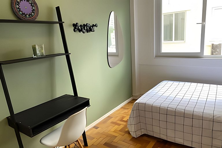 Baixo Leblon Charmoso 2 quartos  Lazer/home office