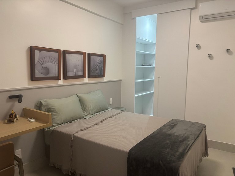 2Q Moderno no Leblon, 6 pax, Localização imbatível