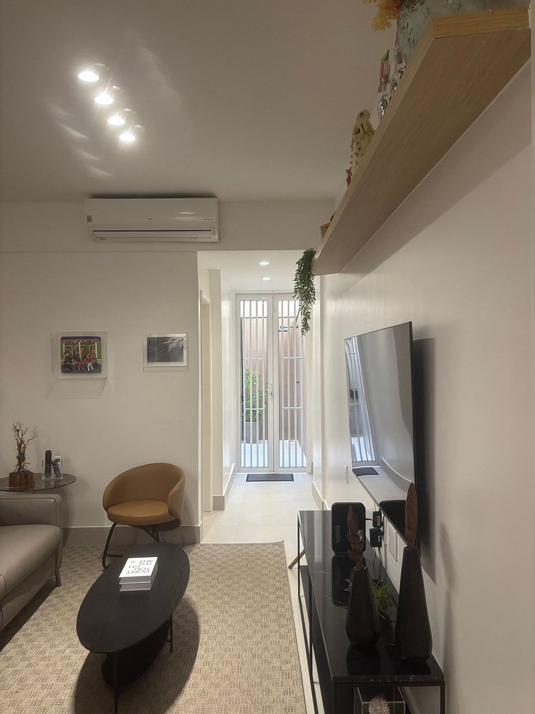 2Q Moderno no Leblon, 6 pax, Localização imbatível
