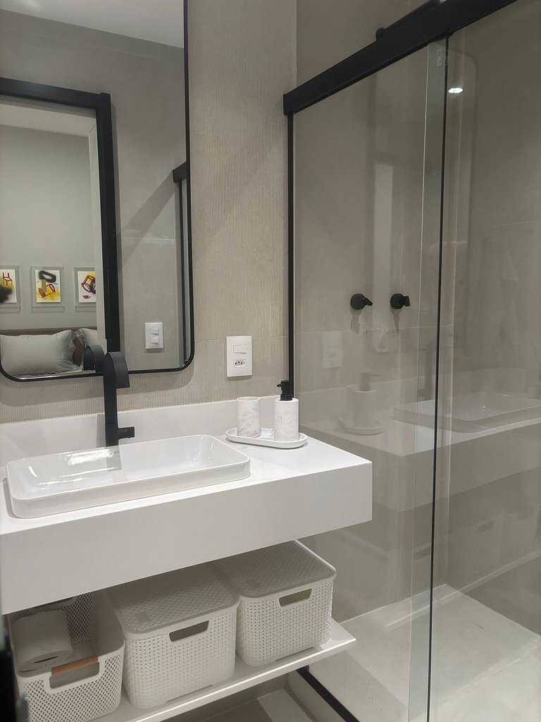 2Q Moderno no Leblon, 6 pax, Localização imbatível