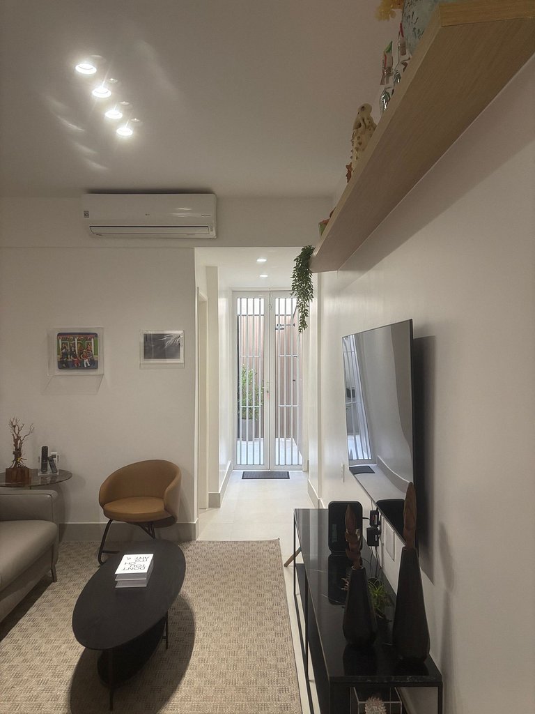 2Q Moderno no Leblon, 6 pax, Localização imbatível