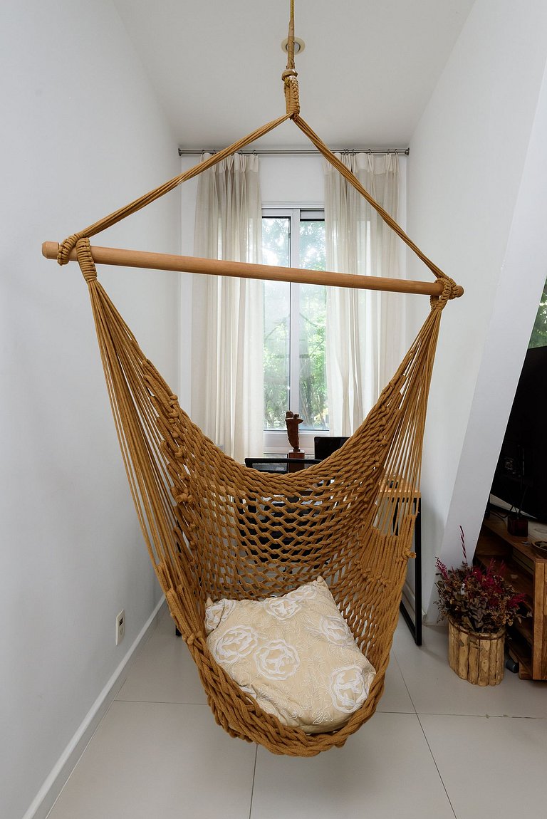 Conforto & Estilo Baixo Leblon • Walk to Beach • Amplo1Qt