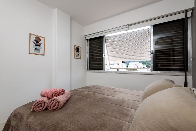 Leblon Design | 2 Quartos | 100m Praia | 6 pax