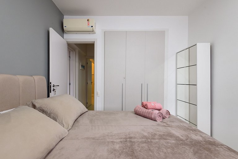 Leblon Design | 2 Quartos | 100m Praia | 6 pax