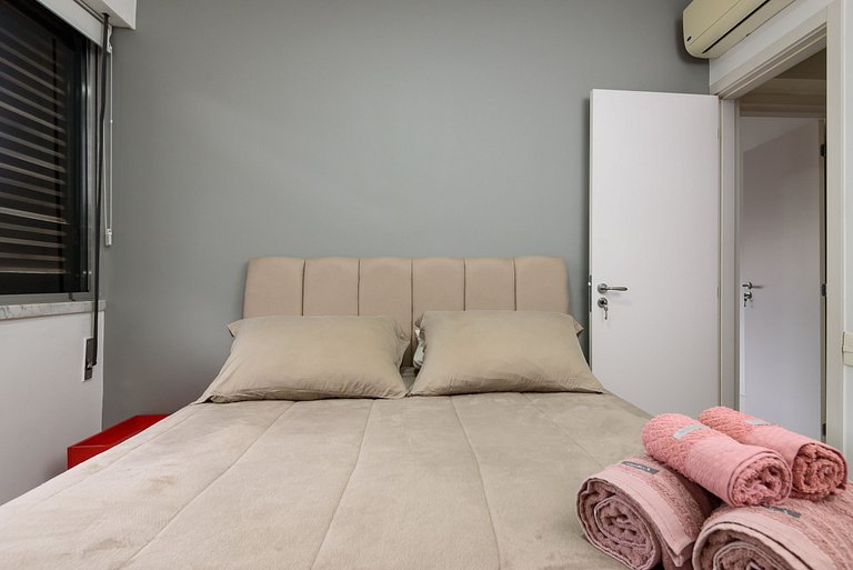 Leblon Design | 2 Quartos | 100m Praia | 6 pax