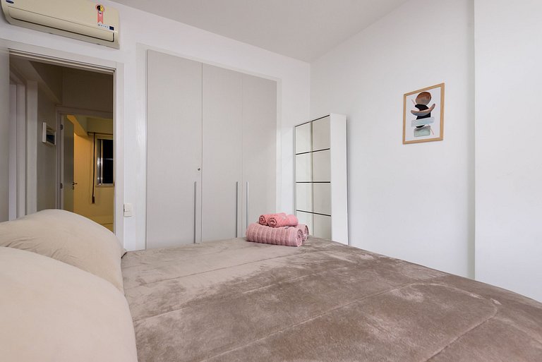 Leblon Design | 2 Quartos | 100m Praia | 6 pax