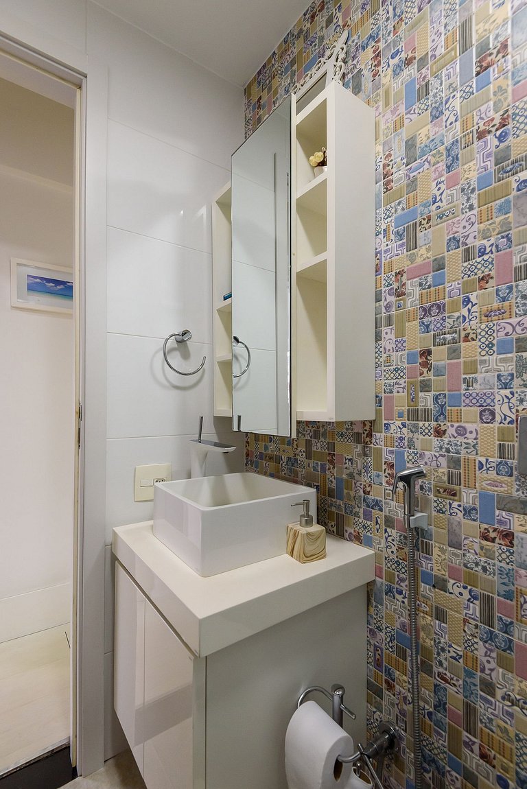 Leblon Design | 2 Quartos | 100m Praia | 6 pax