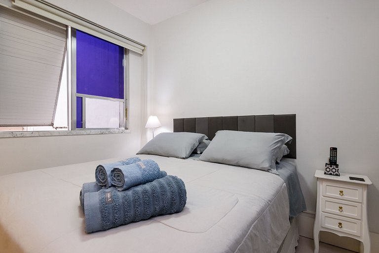 Leblon Design | 2 Quartos | 100m Praia | 6 pax