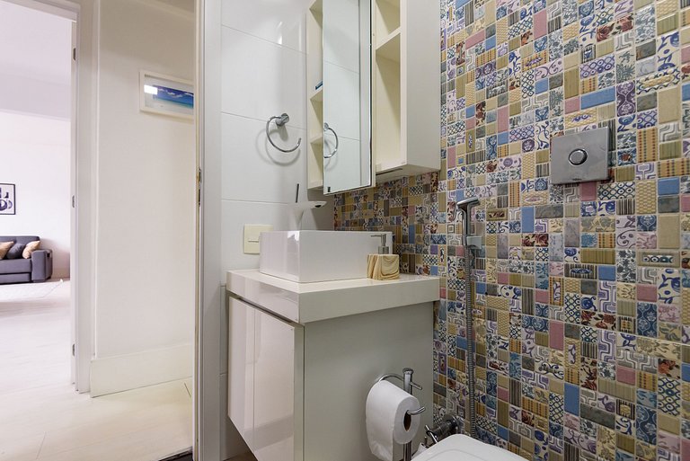 Leblon Design | 2 Quartos | 100m Praia | 6 pax