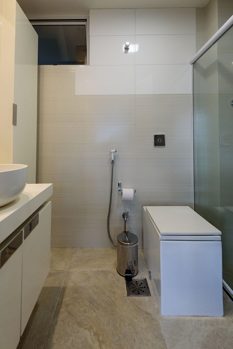 Leblon Design | 2 Quartos | 100m Praia | 6 pax