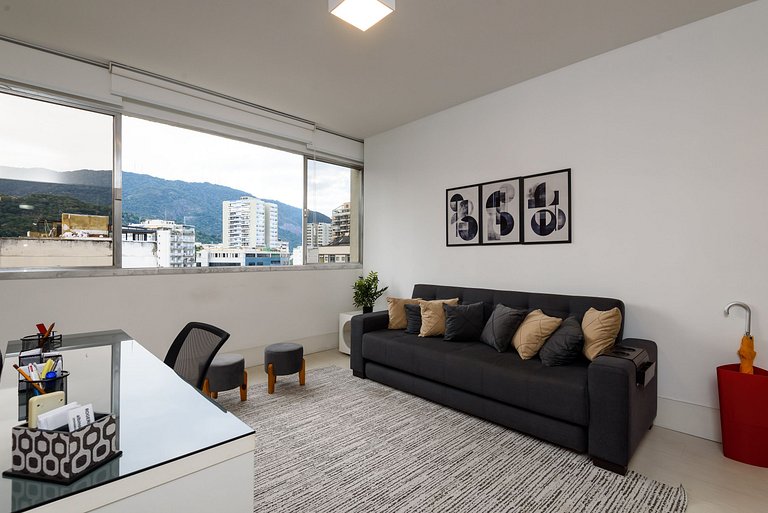 Leblon Design | 2 Quartos | 100m Praia | 6 pax