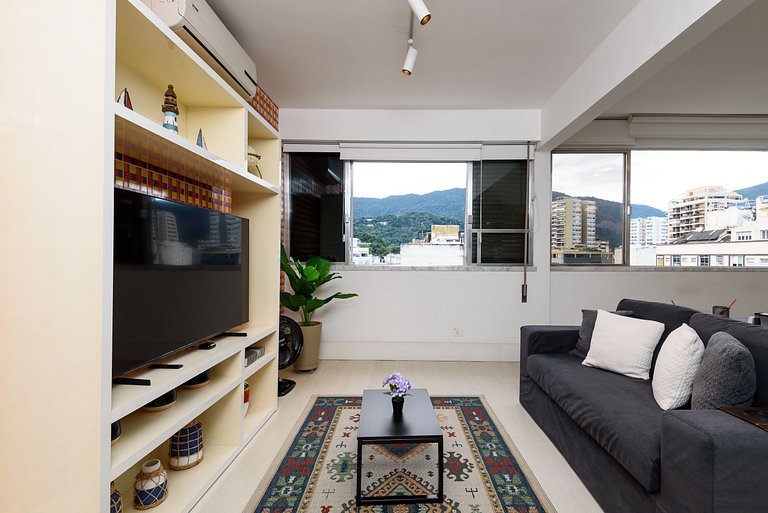 Leblon Design | 2 Quartos | 100m Praia | 6 pax