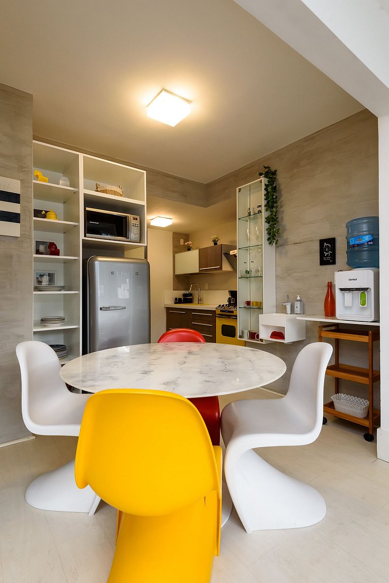 Leblon Design | 2 Quartos | 100m Praia | 6 pax