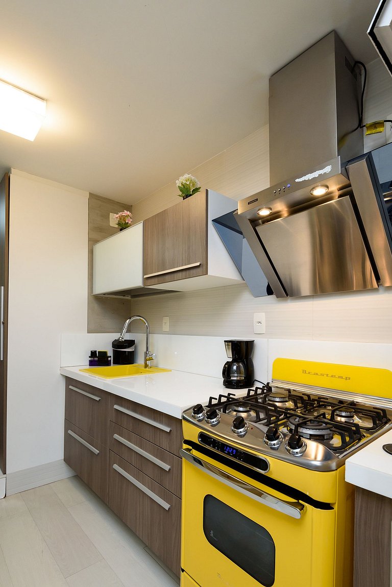 Leblon Design | 2 Quartos | 100m Praia | 6 pax