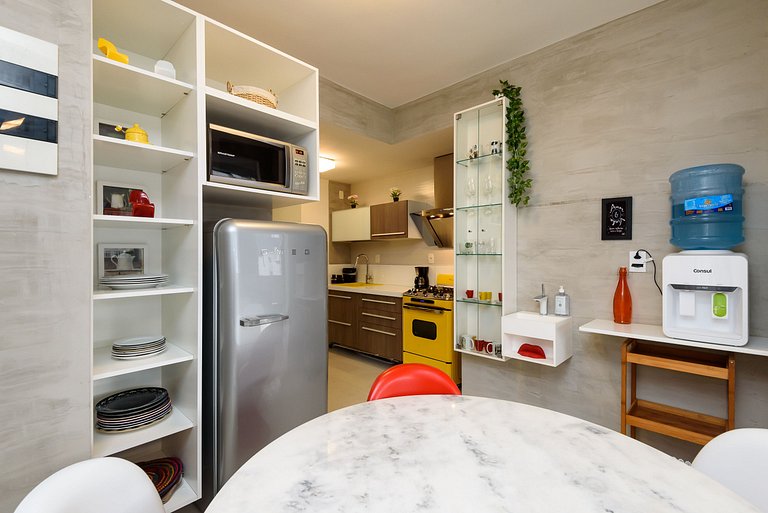 Leblon Design | 2 Quartos | 100m Praia | 6 pax