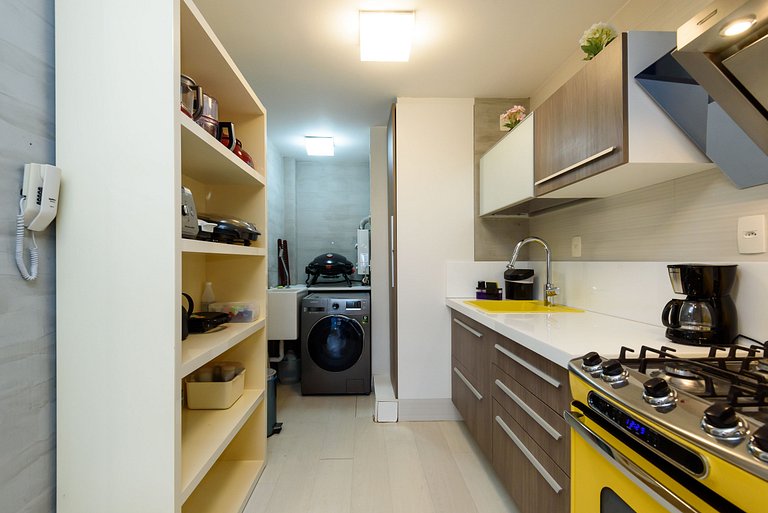 Leblon Design | 2 Quartos | 100m Praia | 6 pax