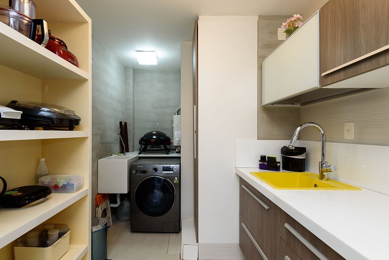 Leblon Design | 2 Quartos | 100m Praia | 6 pax