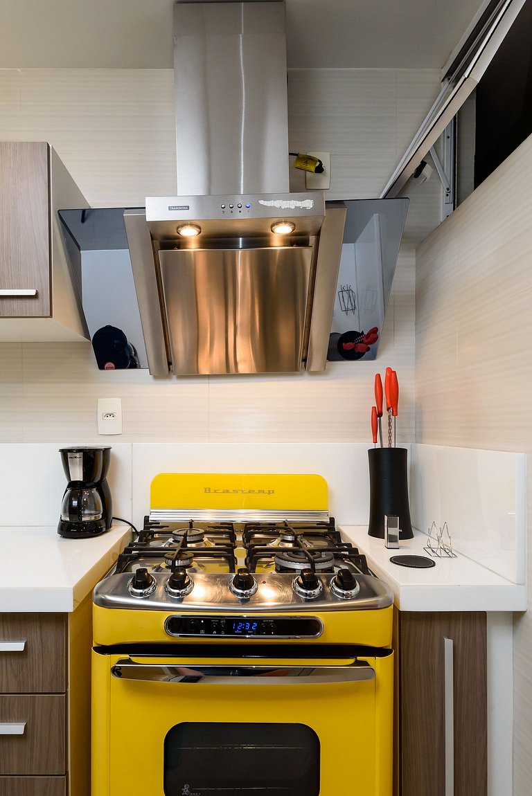 Leblon Design | 2 Quartos | 100m Praia | 6 pax